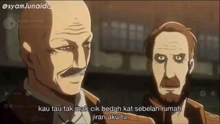 ATTACK ON TITAN. MALAY DUB MERAPU 🤣