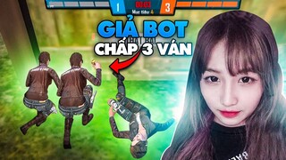 [Free Fire]Gỉa BOT Chấp TEAM Địch 3 Ruond Và Cái Kết...|Ngân Kaito