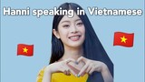 hanni speaking vietnamese