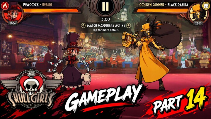 Skullgirls game play fight part 14