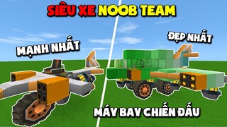 CUỘC THI CHẾ TẠO MÁY BAY CHIẾN ĐẤU ĐẲNG CẤP NHẤT NOOB TEAM