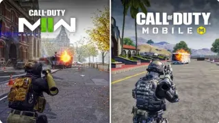 Call Of Duty MW2 VS Call Of Duty Mobile - TPP Comparison