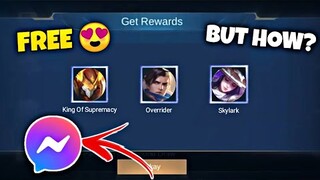 SUPER FREE FAST TO GET DIAMONDS USING ONLY MESSENGER! BUT HOW? | MOBILE LEGENDS 2021