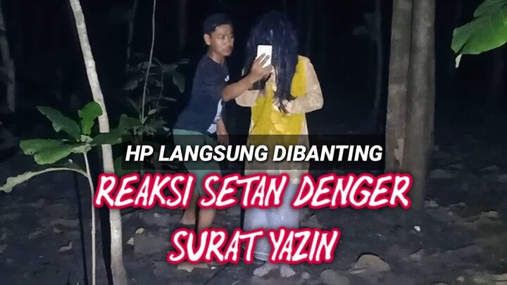 reaksi setan denger surat yasin