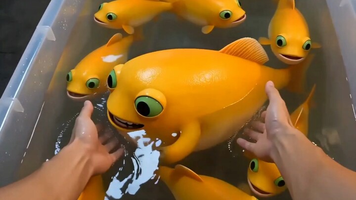 【Đổ hàng ở chợ đêm Lôi Đình】Biến cá sữa thành mứt đào vàng, cả mèo chuối khiên kiếm cũng xào lên ăn