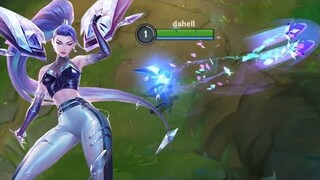 Wild Rift: KDA ALL OUT Kai'Sa Skin Gameplay