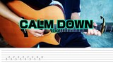 Calm Down - Rema, Selena Gomez - Fingerstyle Guitar (Tabs)