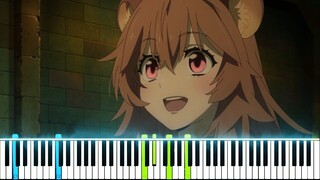 [Tate no Yuusha no Nariagari OP 2] "FAITH" - MADKID (Synthesia Piano Tutorial)