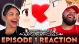 Married Couple Reacts to Kaguya Sama for the First Time | Kaguya-Sama Love is War Episode 1 REACTION
