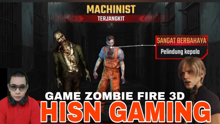 games zombie fire 3D,  machines terjangkit virus