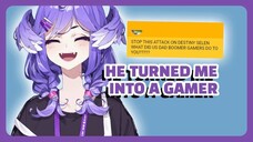 Selen's Dad is the One Who Turned Her Into a Gamer! [Nijisanji EN Vtuber Clip]