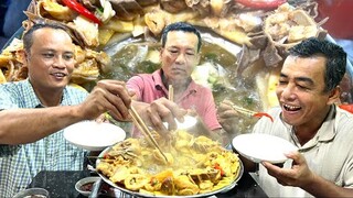 Bữa Lẩu Vào Mùa Mưa Bão Đầu Tiên Không 1 - Không 2 --- Nồi Lẩu Bằng Xương | ATĐQ