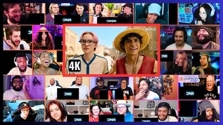 🔥🔥30+ Reactors ONE PIECE Official Trailer Mega Reaction Mashup | One Piece Live Action Trailer React