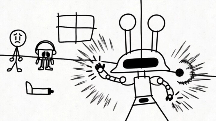 Malida Robot Is Dead! 💔🤖⚡️😵😭💔 - Jacf's Life