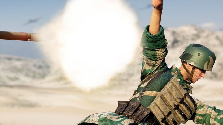 ปฏิบัติการสุดเจ๋ง! ท่อไอเสียของบาซูก้าพ่นศัตรูให้ตาย [Curry FPS]