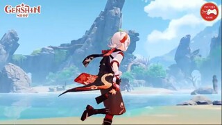 Genshin Impact Nhân Vật -- Tiêu điểm KAZUHA - CÁCH CHƠI, CÁCH BUILD HIỆU QUẢ --