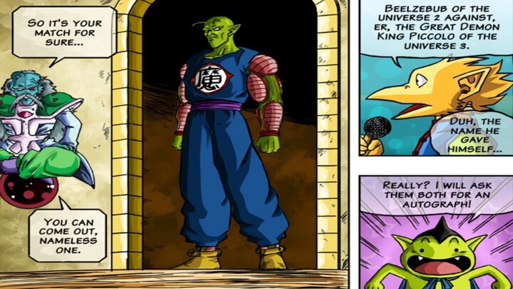 ตอนที่ 70: “เบลเซบับ vs พิคโกโร่! ศึกราชาปีศาจปะทะจอมมาร!!” | Dragon Ball Multiverse Novelization