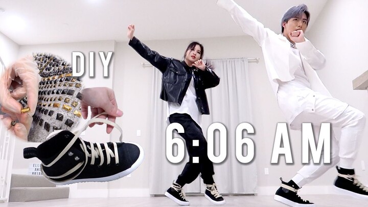 How did Ellen and Brian film a cover dance video? BTS “ON” behind-the-scenes vlog!