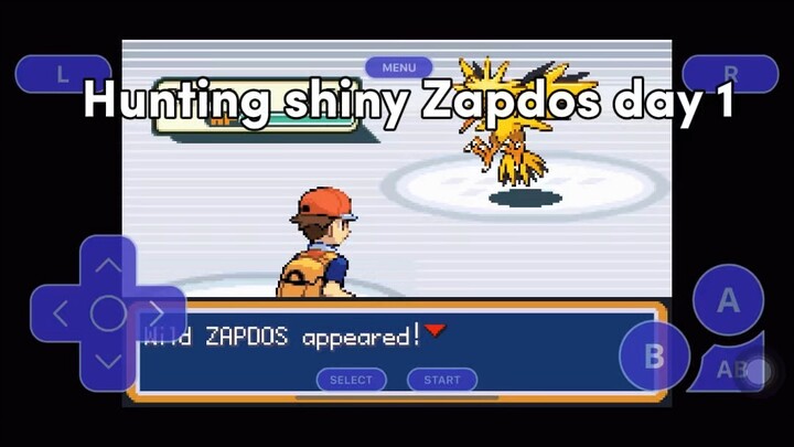 Hunting shiny Zapdos day 1✨✨