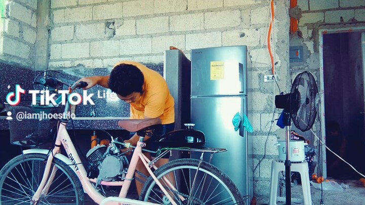 my motorized bicycle.