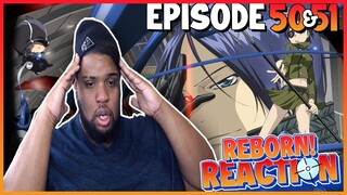 MIST GUARDIANS CHROME VS MAMMON | Katekyo Hitman Reborn | Episode 50-51 REACTION!