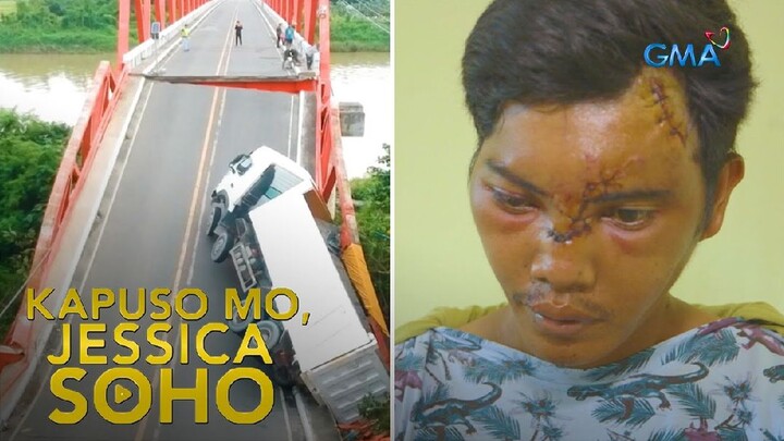 Bahagi ng Wawa Bridge, biglang bumigay! | Kapuso Mo, Jessica Soho
