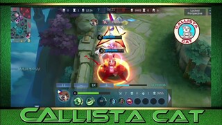 Akai x Estes Combo || Lakas na tandem to, || Callista Cat #mlbb #mobilelegends