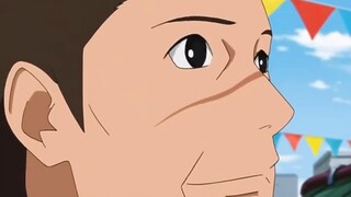 When Naruto was Hokage, he was knocked unconscious by his daughter. Konohamaru came to attend the Ho