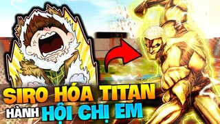 SIRO TẤN CÔNG NGƯỜI KHỔNG LỒ KAMUI ĐẾN PHÁT KHÓC || ATTACK ON TITAN TRONG MINI WORLD