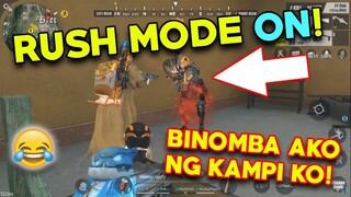 RUSH MODE + WALANGHIYA BINOMBA AKO NG KAMPI KO! T_T (TAGALOG) RULES OF SURVIVAL [ASIA]