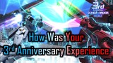 How Was Your 3rd Anniversary Experience? (Gundam Breaker Mobile)
