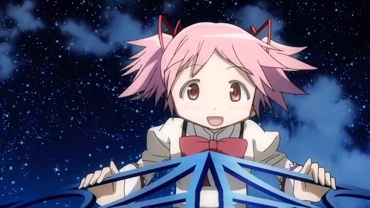 [Chinese and Japanese subtitles] Madoka Magica × Ultramarine - YOASOBI "Flowers fall, fragrance fade