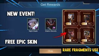 NEW! REDEEM EPIC SKIN AND NORMAL SKIN! FREE SKIN! 2021 SECRET EVENT | MOBILE LEGENDS