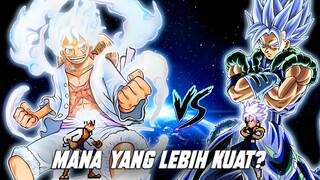 GEAR 5 LUFFY LEBIH HEBAT DARI ULTRA INSTINCT GOKU!!?! FANS DRAGON BALL PANAS!!