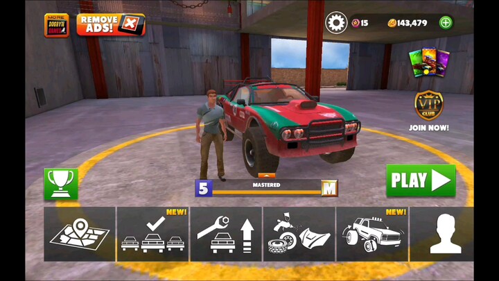 การตามล่าจุดตรวจความท้าทายเสิ่น 01:12.254เวลาตำนาน 01:08.907เวลาOTR - Offroad Car Driving Gaame