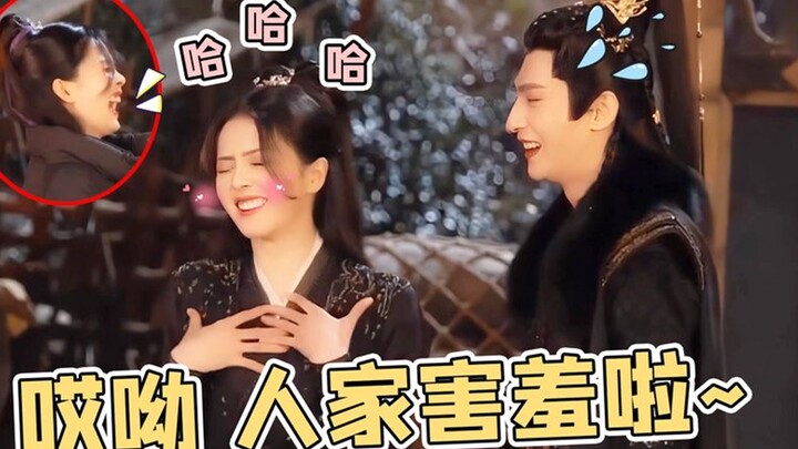 Bai Lu immediately called Luo Yunxi “husband,” and he responded with a doting smile, his little crus