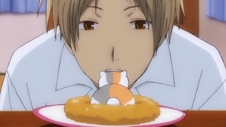 [ Natsume Yuujinchou Roku ] Guru Miaomi menjadi besar dan kecil karena kutukan, super cute (･᷄ᵌ･᷅)