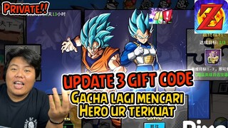 GIFTCODE TERBARU DAN GACHA HERO UR DI GAME DRAGON BALL SUPER SOLDIER Z PRIVATE