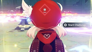 I made a Touhou Domain (Easy Mode) in Genshin Impact