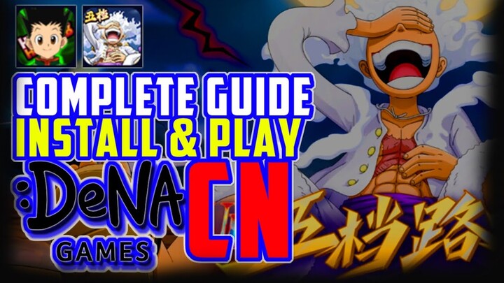 [UPDATE] HOW TO CREATE DENA CN ID TO PLAY Hunter x Hunter Mobile (Android IOS)