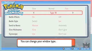 All 24 Window Types/Dialog Box Designs In Pokemon Brilliant Diamond & Shining Pearl