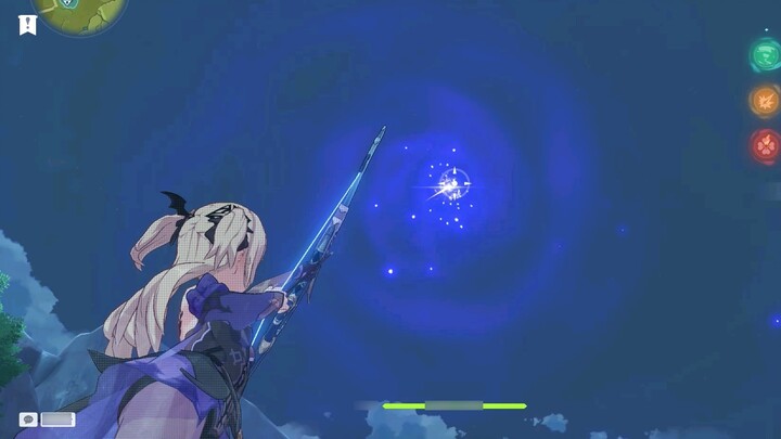 "เก็นชินโอมแพกต์" กล้องส่องทางไกล props