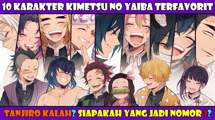 Tanjiro kalah? Inilah 10 Karakter Kimetsu no Yaiba Terfavorit, Jadi Siapakah Yang Jadi Nomor Satu?