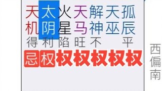 《地球ol》公开斗数教学太阴星！天生男娘圣体？武将圣体！