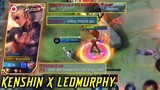 KENSHIN X LEOMURPHY PLUS 801 DAMAGE RECALLðŸ˜‚ THE TP GODS | KENSHIN PLAYS MLBB