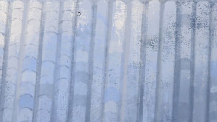 Mất hai tiếng vẽ những viên ngói, cuối cùng cũng hoàn thành rồi!