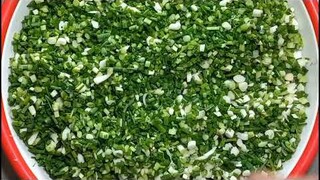 cách bảo quản hành lá ăn lâu không cần tủ lạnh.