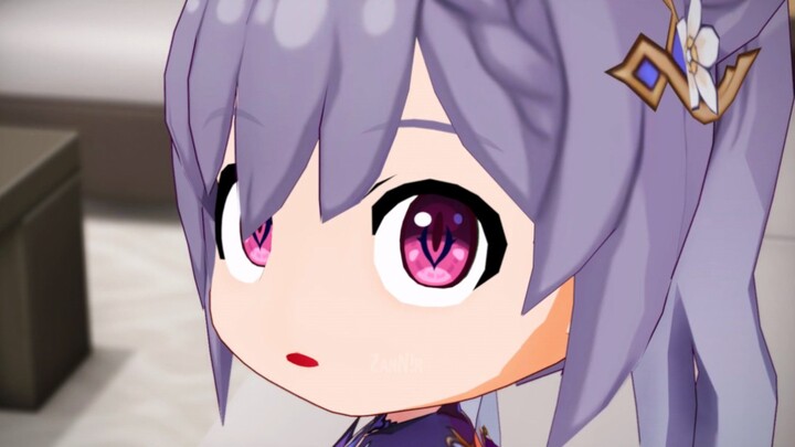 Baby Keqing is so cute