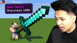 Giant Sword sa Minecraft... Grabe to!