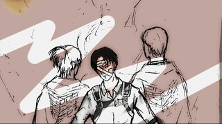 Pertarungan terakhir kapten Levi part 2 - Attack on Titan coloring timelapse